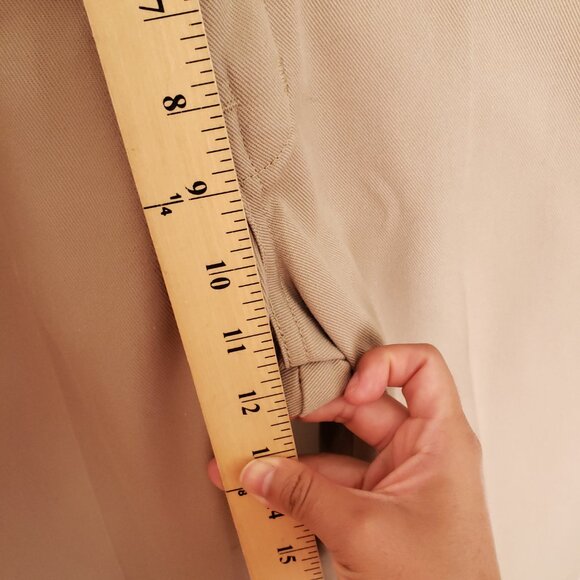 Dickies 874 Original Fit Flex Khaki Beige Straight Pants Size 34x32 - Picture 3 of 16